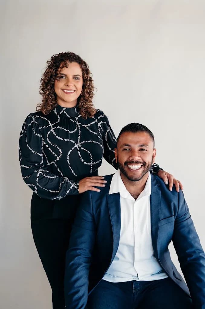 Matheus e Patrícia, os sócios que vão cuidar do seu anúncio