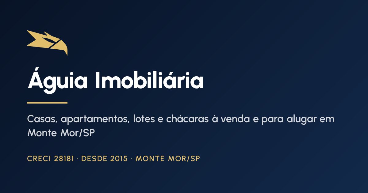 Apartamentos para alugar em Residencial Cambará | Águia Imobiliária